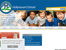 Tablet Screenshot of hollymountschool.org.uk