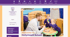 Desktop Screenshot of hollymountschool.org